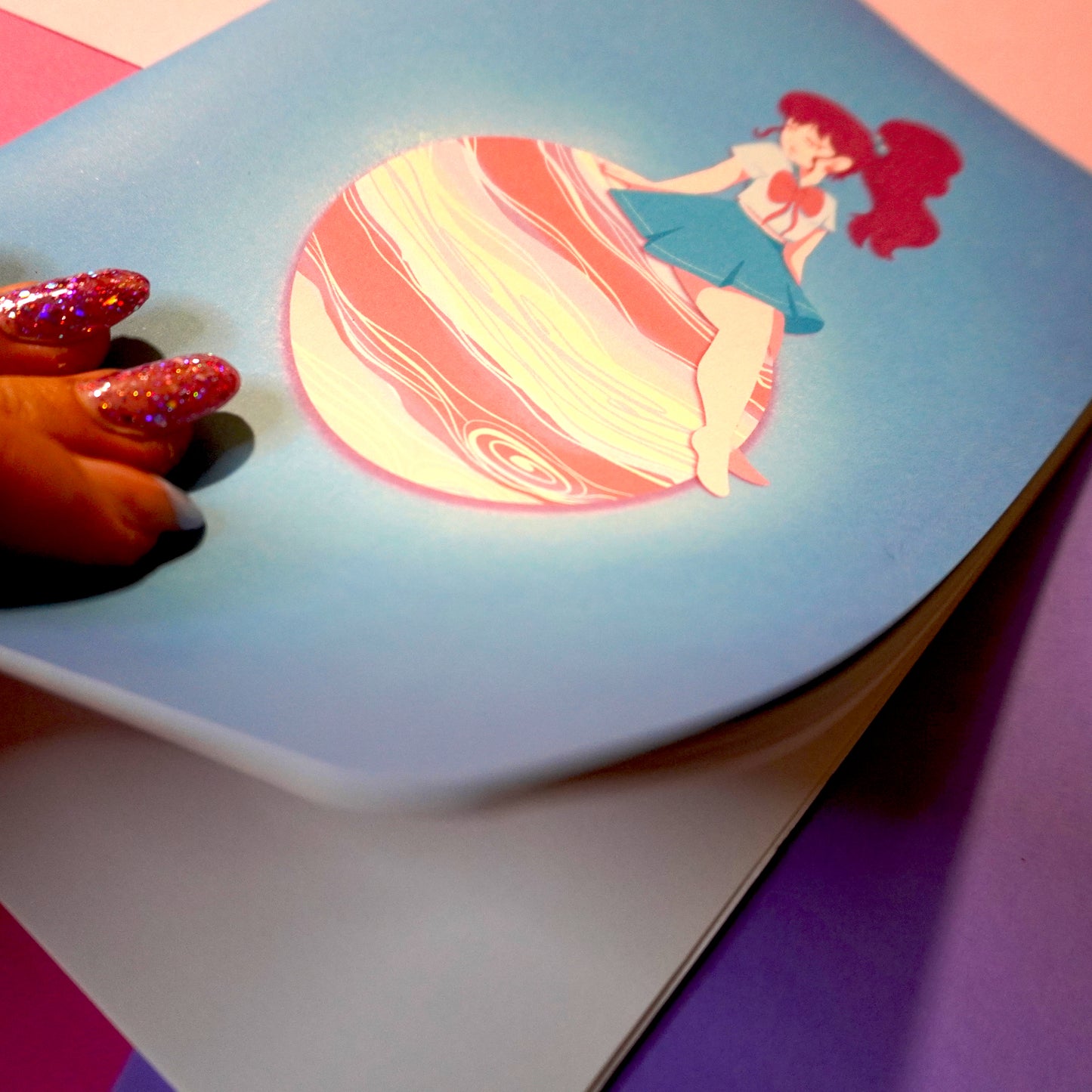 Quaderno Handmade Sailor Jupiter - Makoto Kino