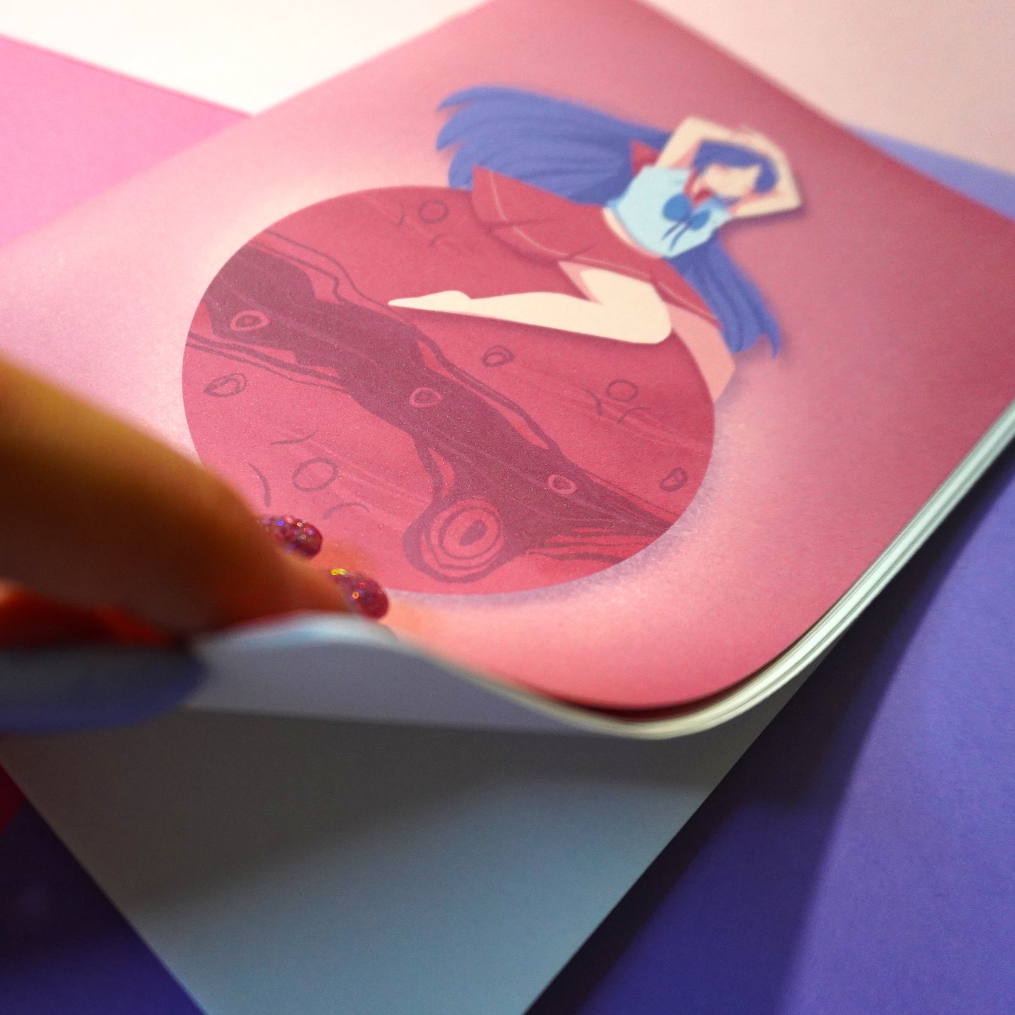 Quaderno Handmade Sailor Mars- Rei Hino
