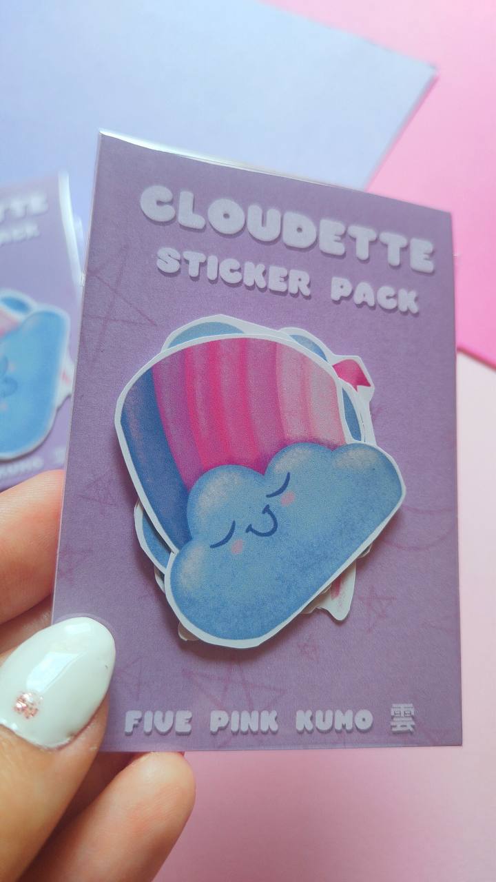 Pack adesivi Cloudette - Weather Mood