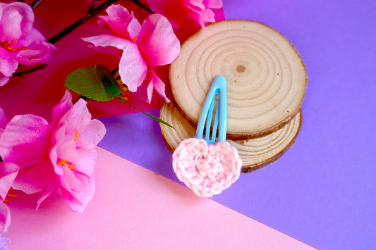 Mollettina Kawaii - Cuore Piccolo Handmade Uncinetto