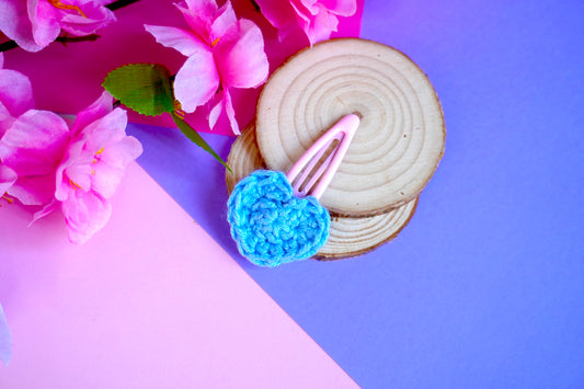 Mollettina Kawaii - Cuore Piccolo Handmade Uncinetto