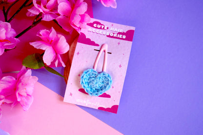 Mollettina Kawaii - Cuore Piccolo Handmade Uncinetto