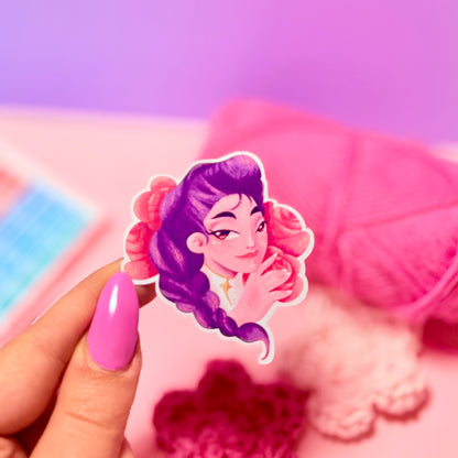 Sticker Rumi KPop Demon Hunters Kawaii Handmade