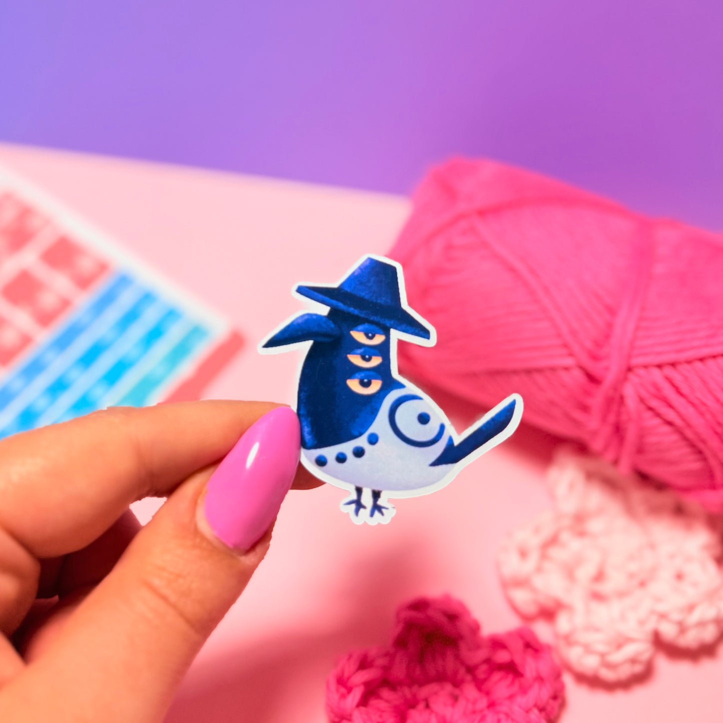 Sticker Sussy KPop Demon Hunters Kawaii Handmade