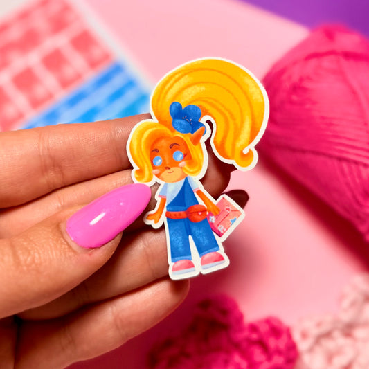 Sticker Coco Bandicoot Kawaii Handmade