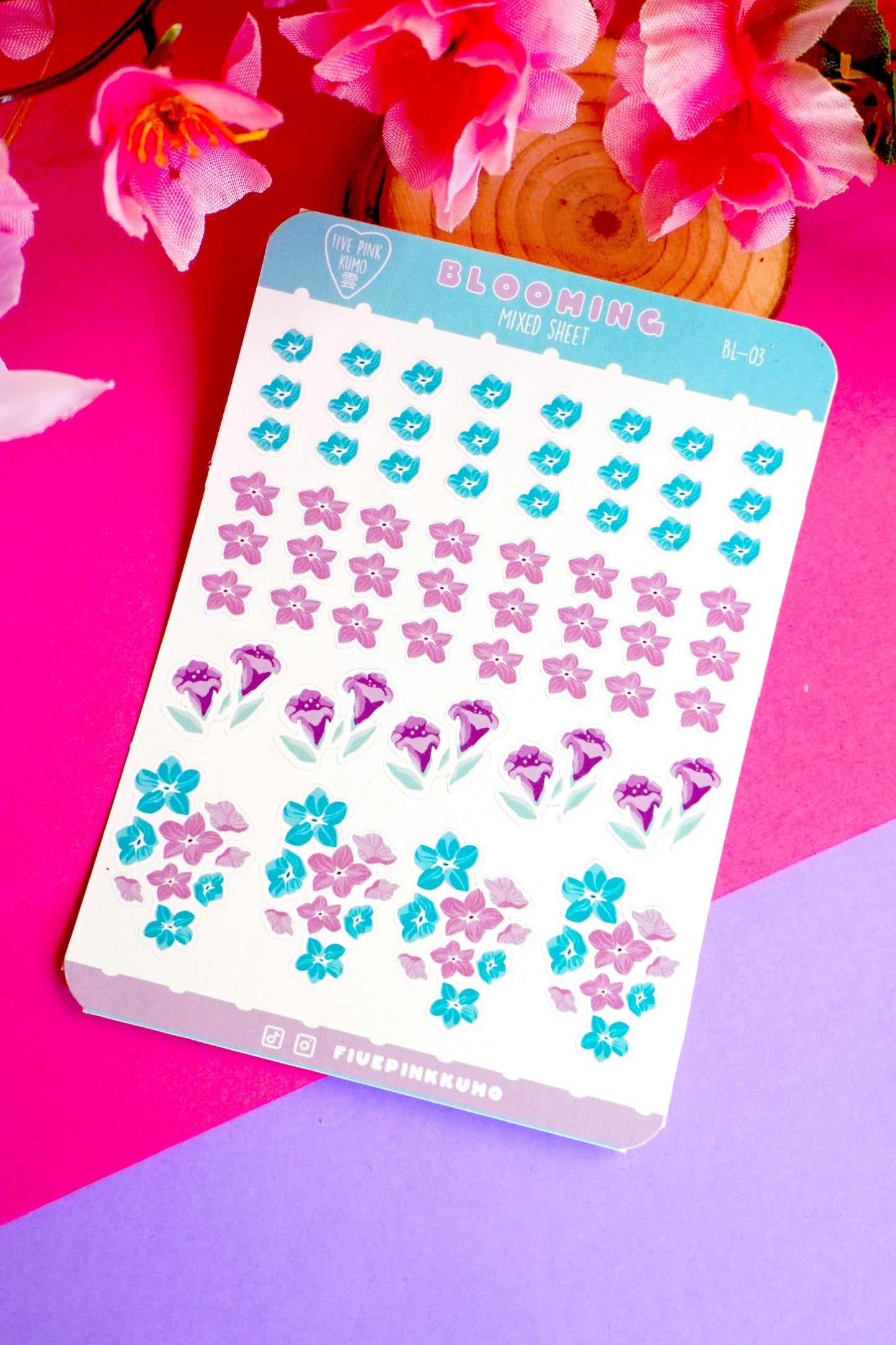 Blooming Mixed Sheet 3 sticker sheet