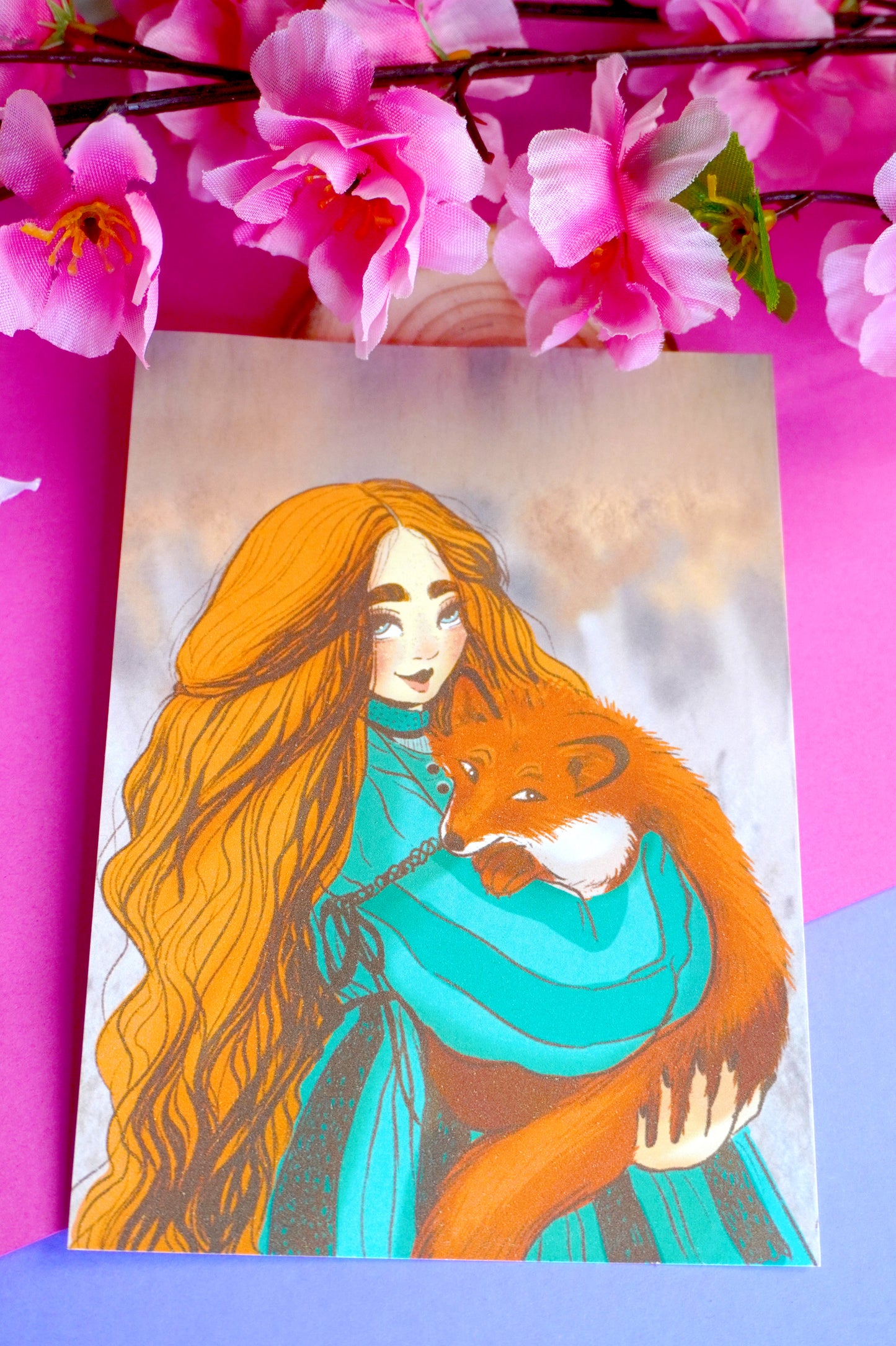 Stampa Fox Girl