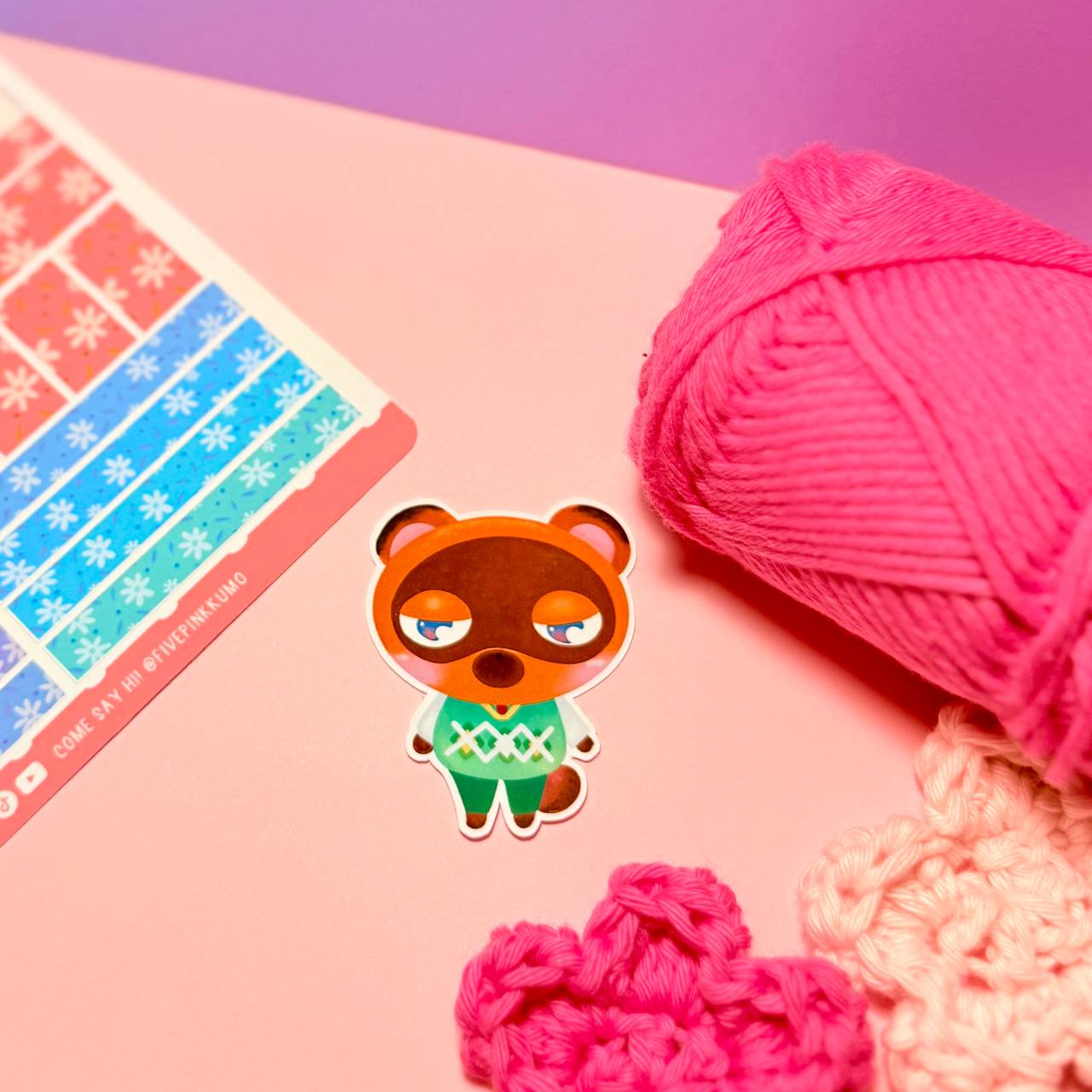 Adesivo Tom Nook - Animal Crossing