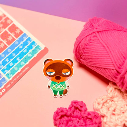 Adesivo Tom Nook - Animal Crossing