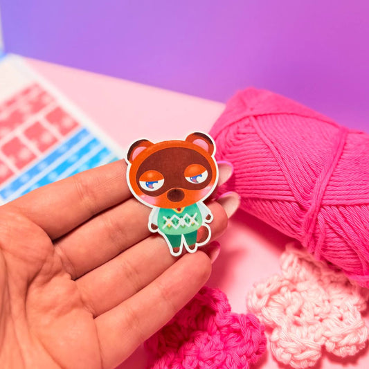 Adesivo Tom Nook - Animal Crossing