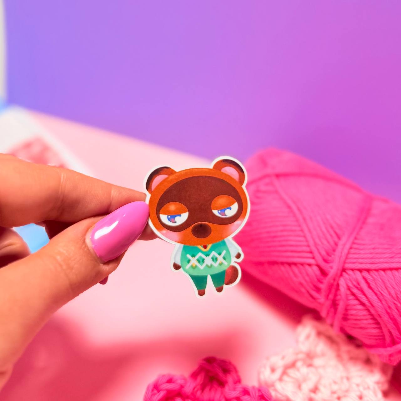 Adesivo Tom Nook - Animal Crossing
