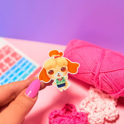 Adesivo Fuffi / Isabelle - Animal Crossing