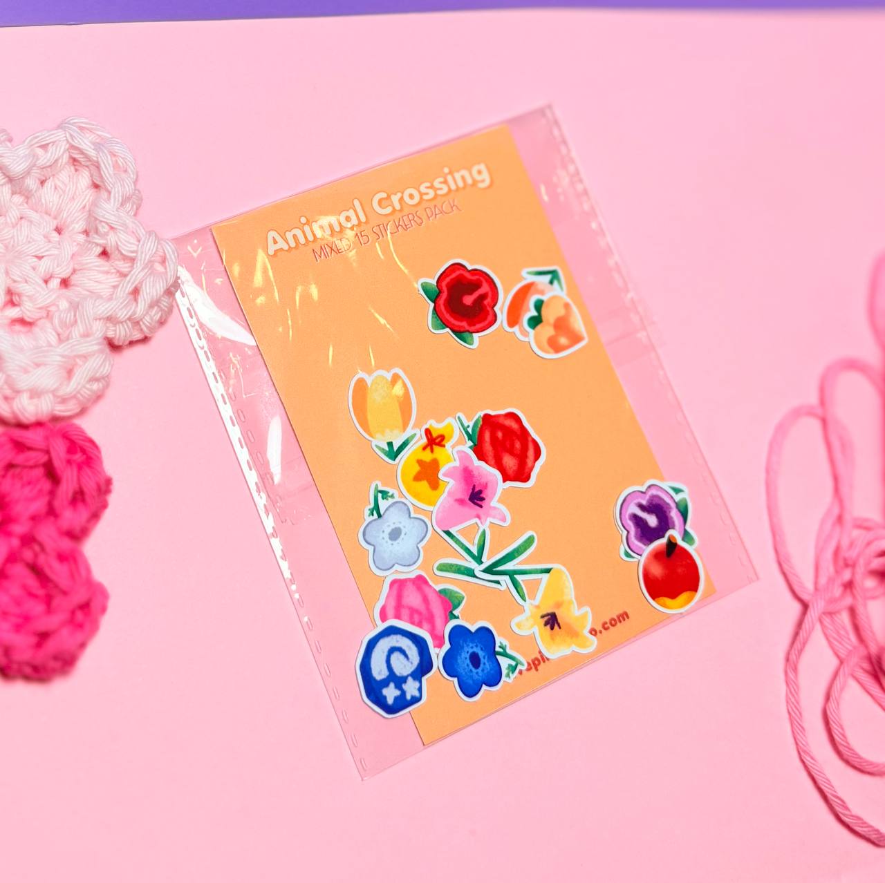 Pacco di 14 adesivi decorativi Animal Crossing