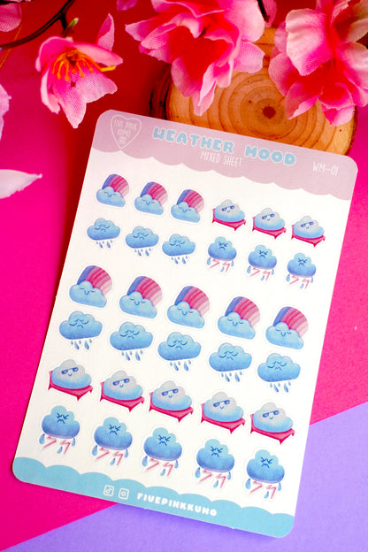 Foglio adesivi Weather Mood Mixed Sheet