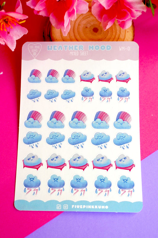 Foglio adesivi Weather Mood Mixed Sheet